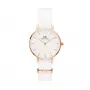 DANIEL WELLINGTON Petite Melrose naiste käekell 28mm roosakuldse võrkkäevõruga DW00100313