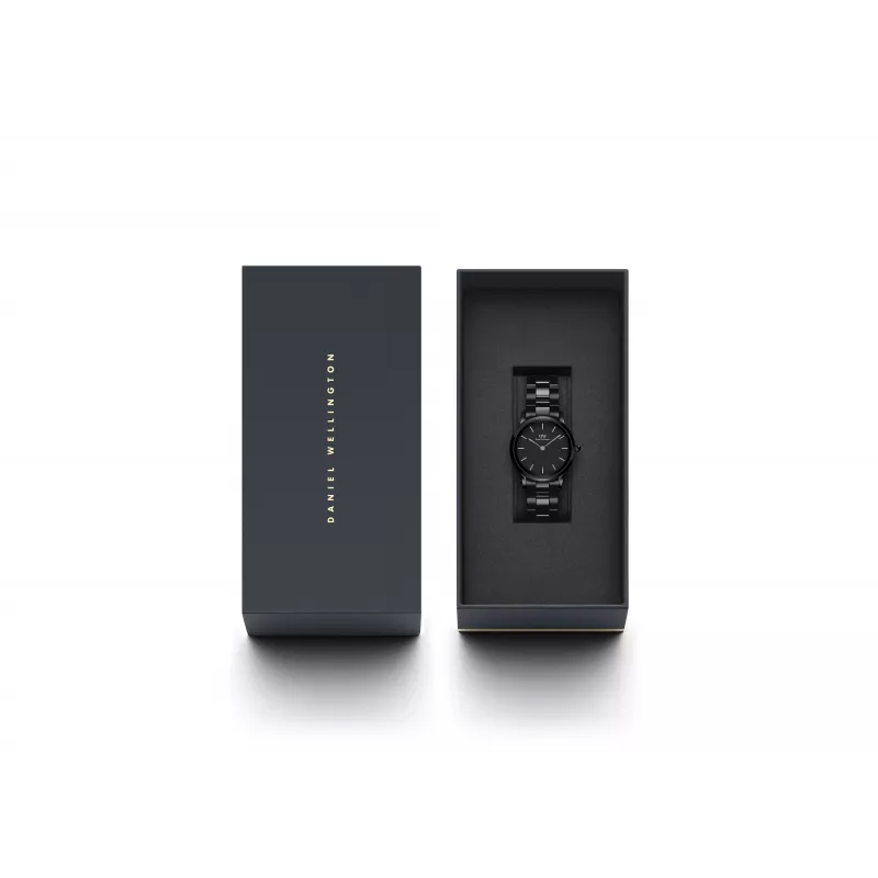 DANIEL WELLINGTON Petite Melrose naiste käekell 28mm roosakuldse võrgust rihmaga DW00100415