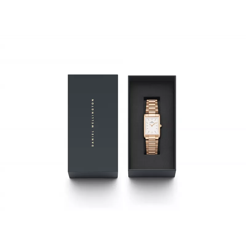 DANIEL WELLINGTON Petite Melrose naiste käekell 35mm roosakuldne roostevabast terasest võrk DW00100702