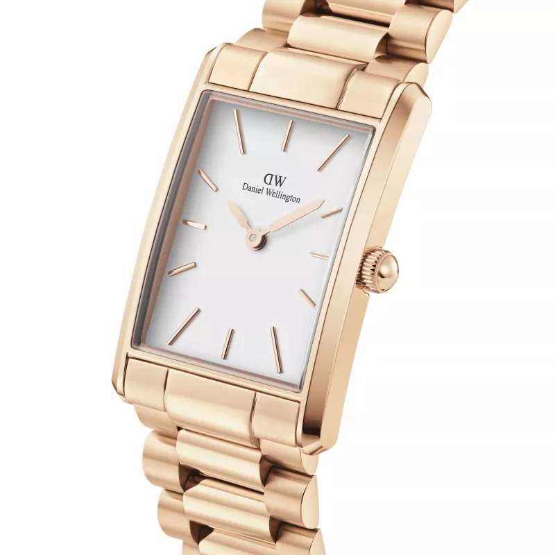 DANIEL WELLINGTON Petite Melrose naiste käekell 35mm roosakuldne roostevabast terasest võrk DW00100702