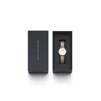 DANIEL WELLINGTON Quadro Mini naiste käekell DW00100666 28mm roosakuldne