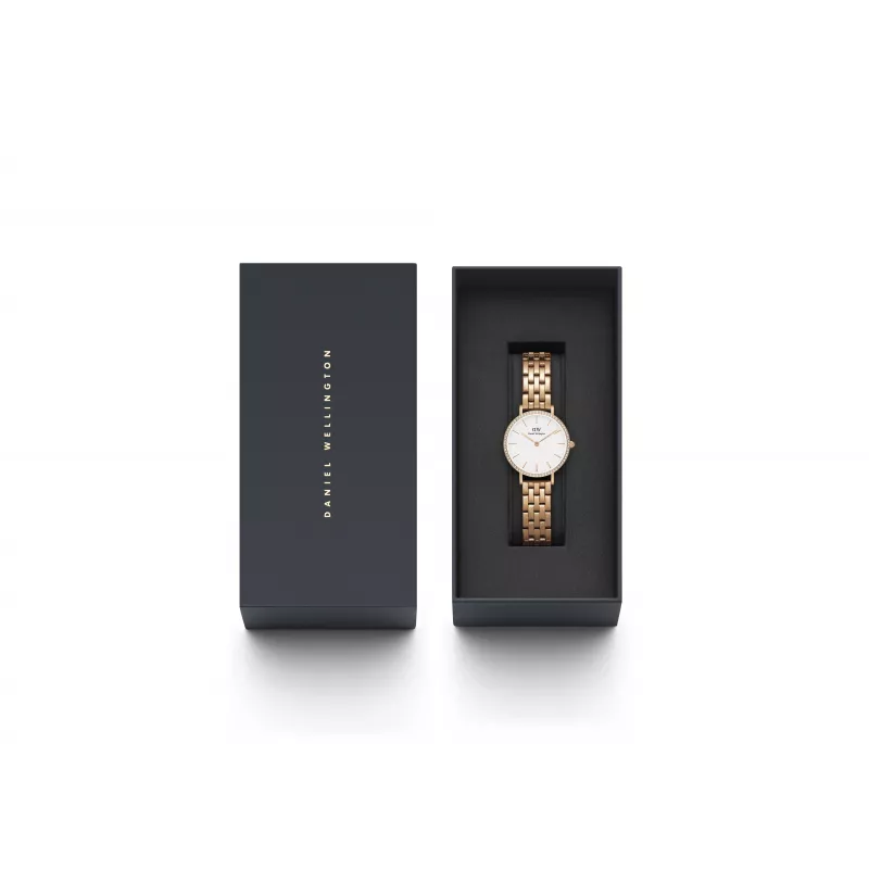 DANIEL WELLINGTON Quadro Mini naiste käekell DW00100666 28mm roosakuldne