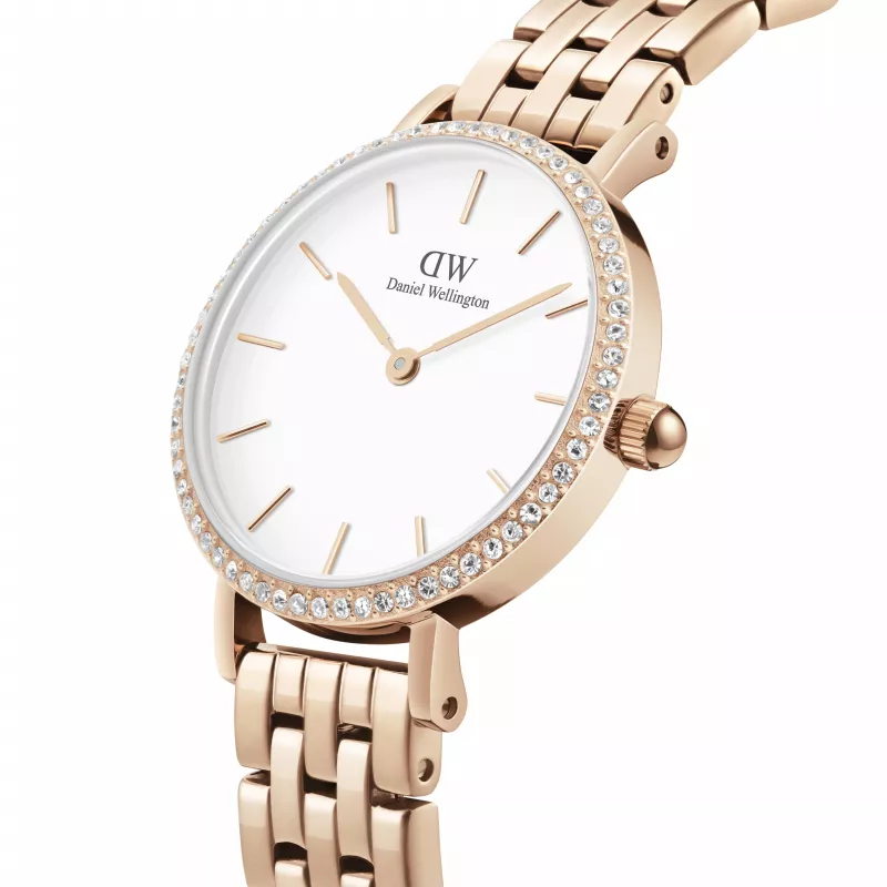 DANIEL WELLINGTON Quadro Mini naiste käekell DW00100666 28mm roosakuldne
