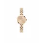 Daniel Wellington Quadro naiste käekell 22mm roosakuldne roostevabast terasest korpus musta nahast rihmaga DW00100720