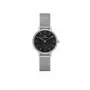 DANIEL WELLINGTON Quadro naiste kell 28mm roosakuldne roostevaba teras must nahk DW00100661