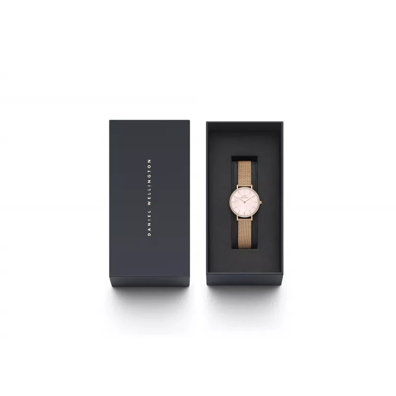 DANIEL WELLINGTON Naiste Kell DW00100663 28mm Roosakuldne Roostevabast Terasest Võrk