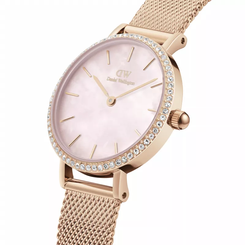 DANIEL WELLINGTON Naiste Kell DW00100663 28mm Roosakuldne Roostevabast Terasest Võrk
