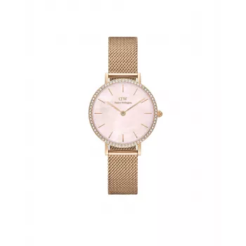 DANIEL WELLINGTON Naiste Kell DW00100663 28mm Roosakuldne Roostevabast Terasest Võrk