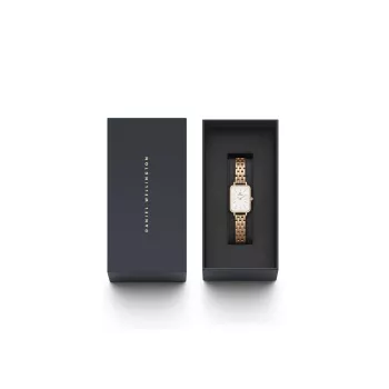 DANIEL WELLINGTON Naiste Kell DW00100672 20mm Roosakuldne Roostevabast Terasest Võrk