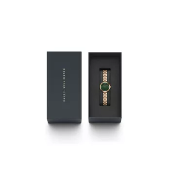 DANIEL WELLINGTON Naiste Kell DW00100721 (22mm) - Roosakuldne Roostevabast Terasest Võrk