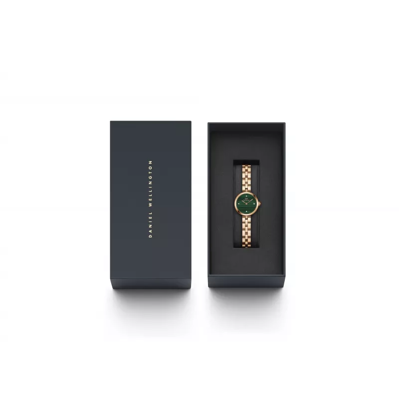 DANIEL WELLINGTON Naiste Kell DW00100721 (22mm) - Roosakuldne Roostevabast Terasest Võrk