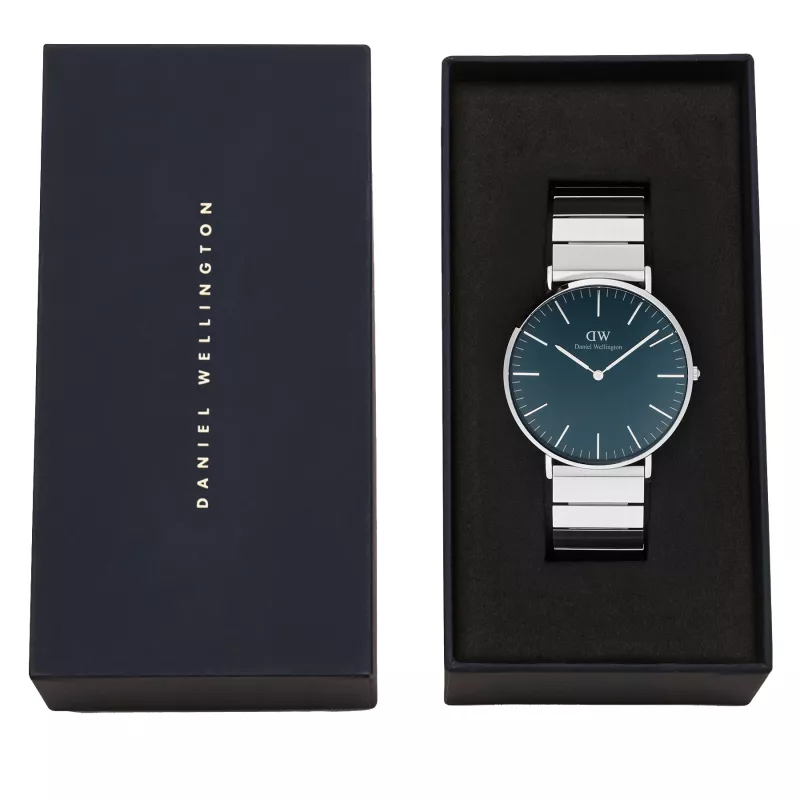 DANIEL WELLINGTON Naiste Kell DW00100776 (40mm) - Classic Petite Ashfield - Roosakuldne Roostevabast Terasest Võrk