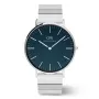 DANIEL WELLINGTON Naiste Kell DW00100776 (40mm) - Classic Petite Ashfield - Roosakuldne Roostevabast Terasest Võrk