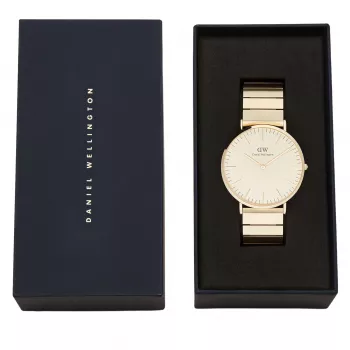 DANIEL WELLINGTON Naiste Kell DW00100779 40mm Roosakuld Must NATO
