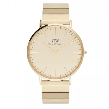 DANIEL WELLINGTON Naiste Kell DW00100779 40mm Roosakuld Must NATO
