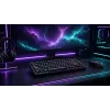 Dark Project ALU81A Terra Nova G3MS Moonstone Switch mehaaniline klaviatuur, US ANSI, must