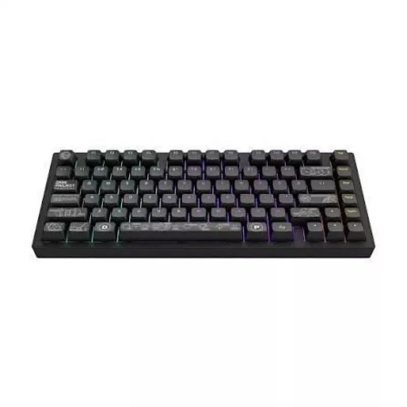 Dark Project ALU81A Terra Nova G3MS Moonstone Switch mehaaniline klaviatuur, US ANSI, must