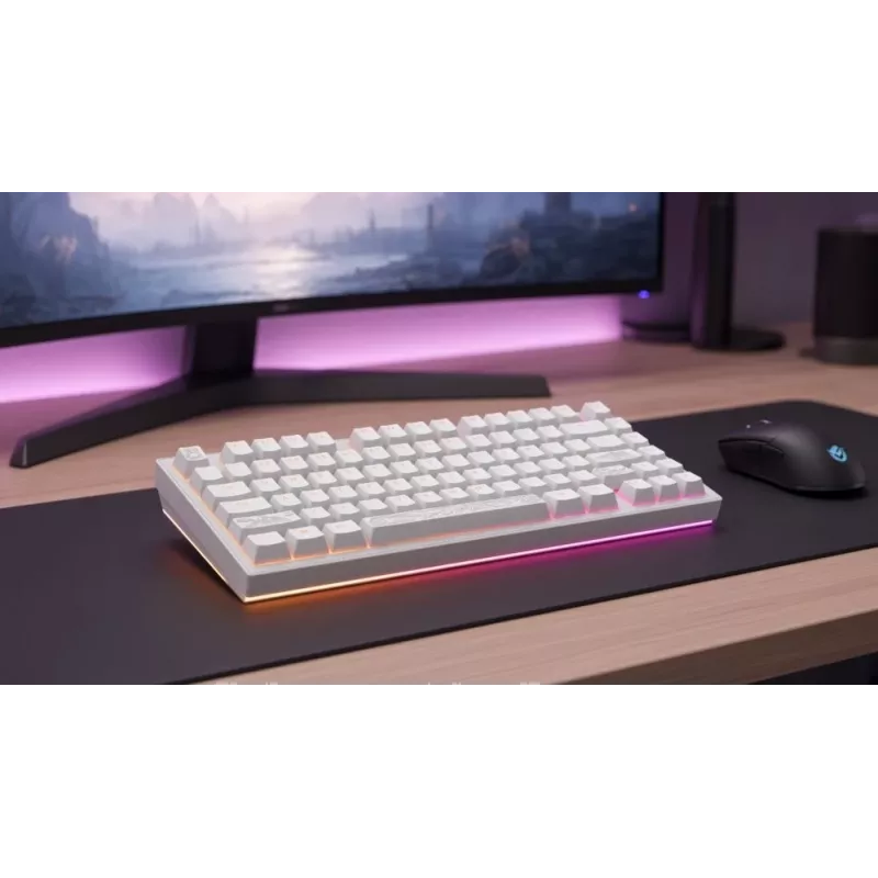 Dark Project Terra Nostra G3MS Moonstone Switch, RU White