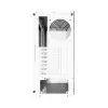 Darkflash DS900W valge keskmine tornikorpus, ATX, karastatud klaas, ilma ventilaatoriteta