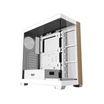 Darkflash DS900W valge keskmine tornikorpus, ATX, karastatud klaas, ilma ventilaatoriteta