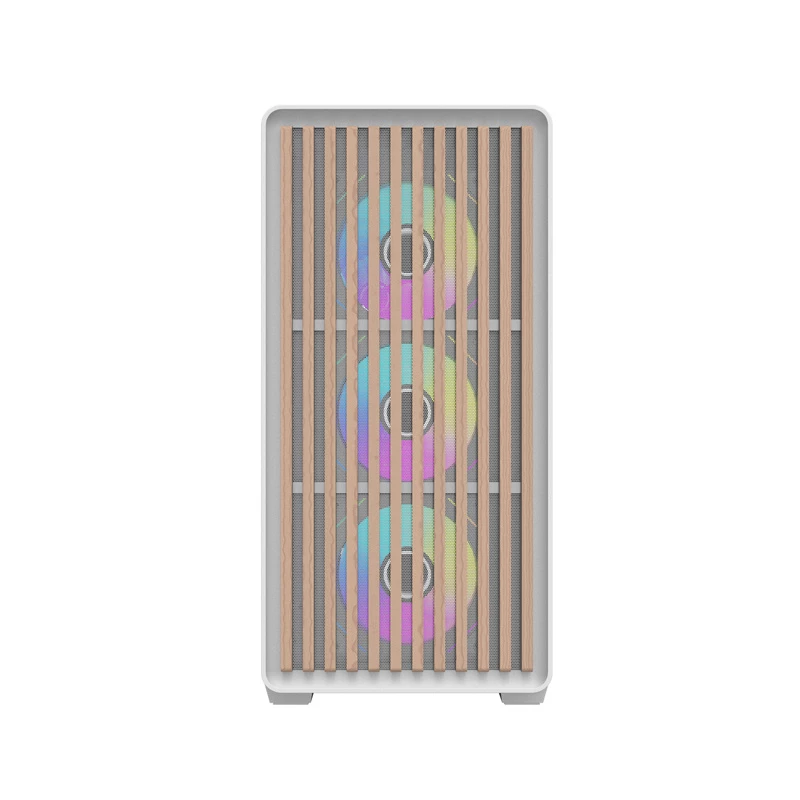 Darkflash DS900WD ATX kesktorn arvutikorpus (valge) 4 ARGB ventilaatori ja karastatud klaasist külgpaneeliga
