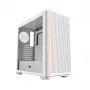 Darkflash DS900WS ATX kesktorn arvutikorpus, valge, karastatud klaas, ilma ventilaatoriteta