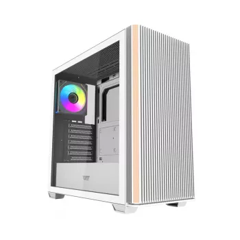 DARKFLASH DS900WS mid-tower valge korpus 4 ARGB ventilaatoriga