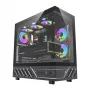 DarkFlash DS950 Mid-Tower Computer Case (Black) with 6 Pre-Installed ARGB Fans