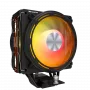 Darkflash E400 PLUS Must Aktiivne CPU Õhujahuti, 120mm PWM Ventilaator, 4 Soojustoru, 180W TDP, Intel/AMD