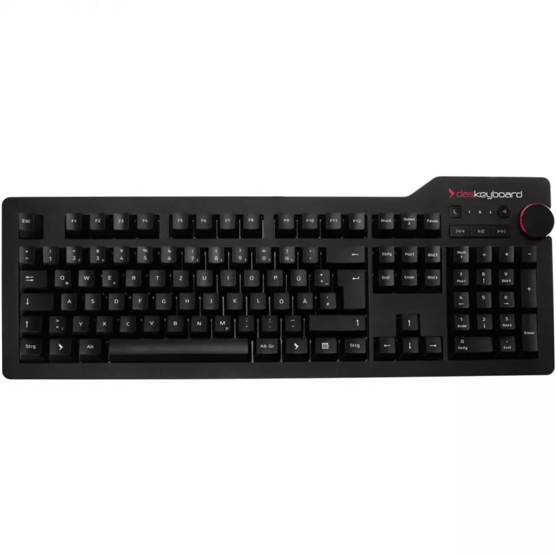 Das Keyboard 4 Professional mehaaniline klaviatuur, Saksa paigutus, Cherry MX Brown, must