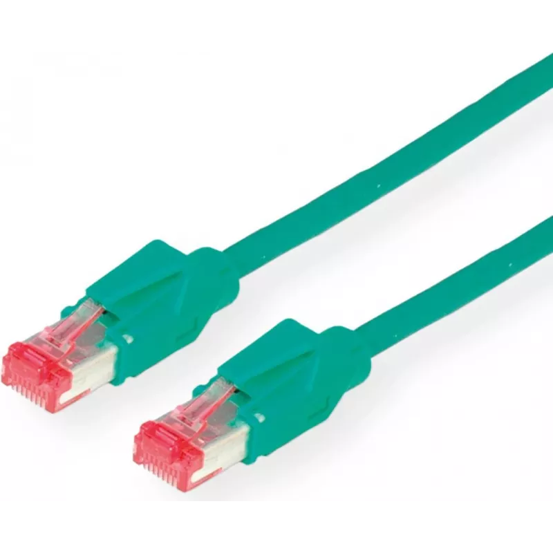 Dätwyler Cat6 S/FTP LSZH patchkaabel RJ45 3m roheline 21.05.0033