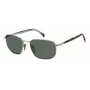DAVID BECKHAM DB-1143-S-31Z Päikeseprillid Meestele Tume Havana Roheline 57mm