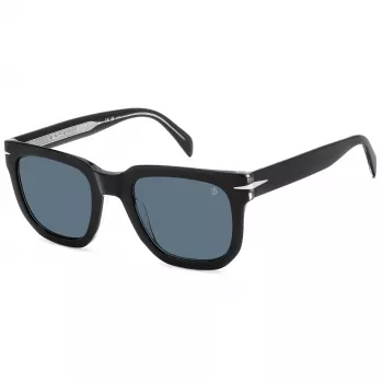 DAVID BECKHAM DB-7118-S-7C5 Meeste ristkülikukujulised atsetaatpäikeseprillid Havana pruun 52mm