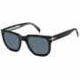 DAVID BECKHAM DB-7118-S-7C5 Meeste ristkülikukujulised atsetaatpäikeseprillid Havana pruun 52mm