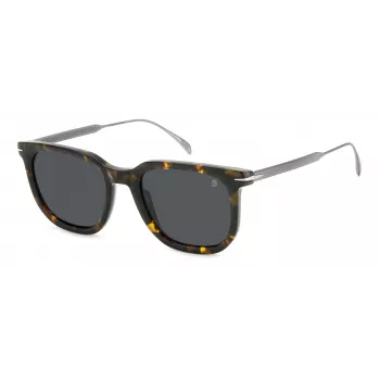 DAVID BECKHAM DB-7119-S-4HU Päikeseprillid Havana Square Meeste 52mm