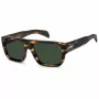 DAVID BECKHAM DB-7132-S-WR9 Ristkülikukujulised atsetaatpäikeseprillid Havana/Pruun 56/18/140 mm