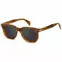 DAVID BECKHAM DB-7133-S-C9B Ristkülikukujulised päikeseprillid Havana pruun 52mm