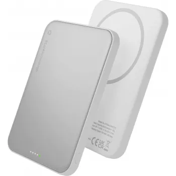 DBRAMANTE 1928 dbramante1928 rechargePowerBank5KWLSlimQi225wWHT Wireless Power Bank 5000 mAh White