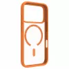 DBRAMANTE 1928 Grenen Tagakaas iPhone'ile - MagSafe Ühilduv - Taaskasutatud Plastik - Oranž - Apple'ile
