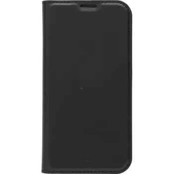dbramante1928 Bergen Flip Case mobiiltelefonile - Vegan Nahk - Must - Apple iPhone 6, 6s, 7, 8, SE (2. põlvkond)