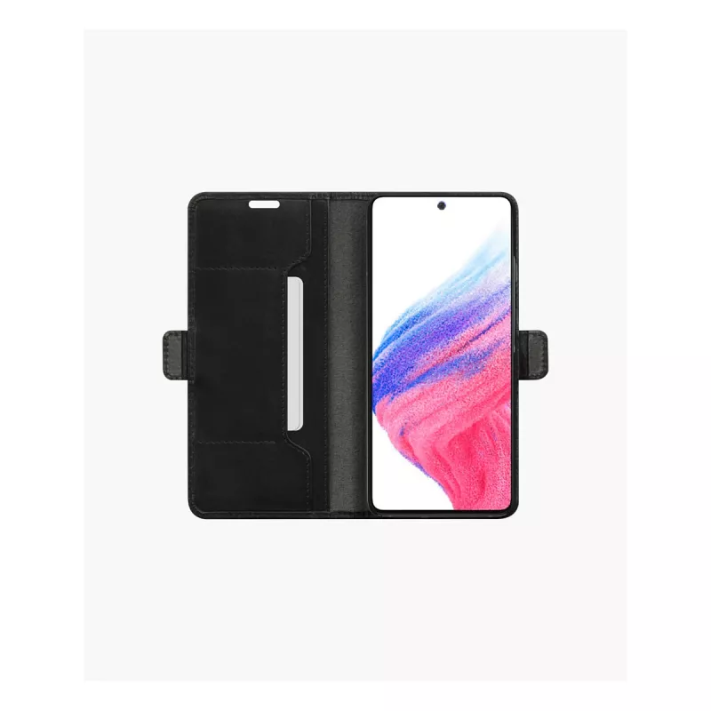 DBRAMANTE1928 Copenhagen Slim Wallet Case for Samsung Galaxy A53 5G - Black