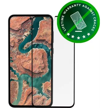 DBRAMANTE1928 Eco-Shield ümbris Samsung Galaxy A35 5G jaoks - läbipaistev musta äärisega ES35CL006138