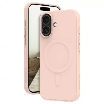 dbramante1928 Greenland Pro Tagakaas mobiiltelefonile - MagSafe ühilduv - Plastik - Roosaliiv - Apple iPhone 17 jaoks