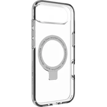 dbramante1928 Iceland Ultra Tagakaas Telefonile Jalatoega, MagSafe Ühilduv, D3O, Plastik, Läbipaistev, Apple iPhone Air