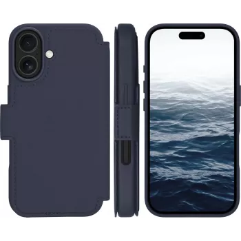 dbramante1928 Lynge Flip Case mobiiltelefonile - MagSafe ühilduvus - Deep Water - Apple iPhone 17 jaoks