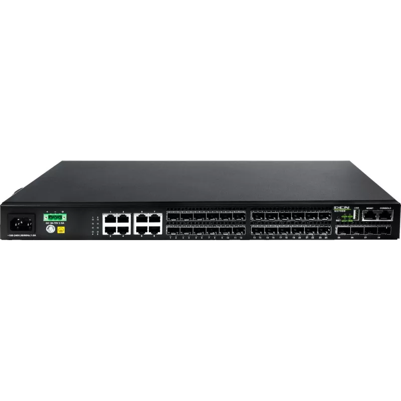 DCN S5750E-28F-SI-D L3 Lite Managed Switch 16x SFP 8x Combo 4x 10G SFP+