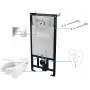 DEANTE 6-in-1 peidetud WC komplekt