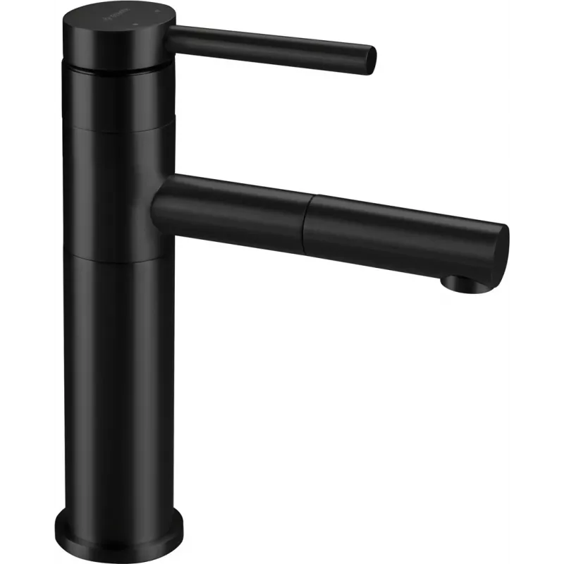 DEANTE BGE_N22M Washbasin Faucet with Pull-out Spout, Matte Black