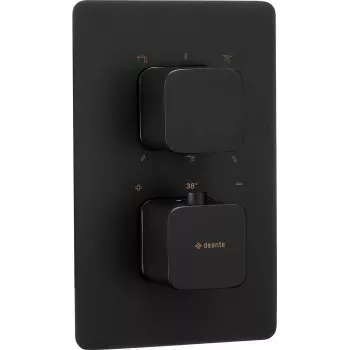 DEANTE External Element for Thermostatic BOX - Brushed Gold - OMNIRES Y