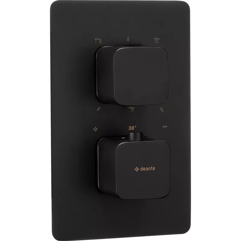 DEANTE External Element for Thermostatic BOX - Brushed Gold - OMNIRES Y